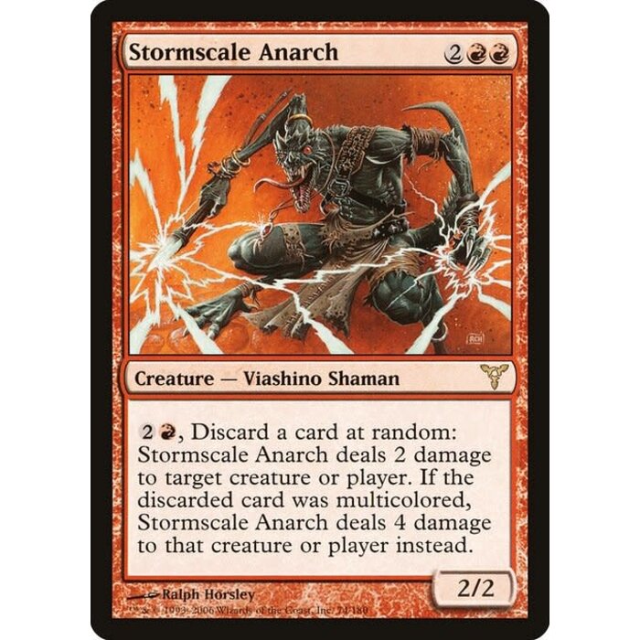 Magic: The Gathering Stormscale Anarch (074) Moderately Played