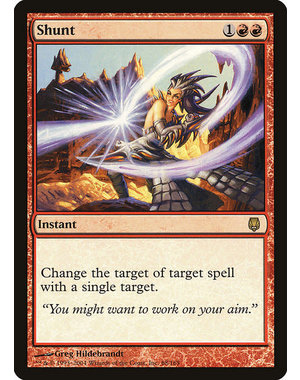 Magic: The Gathering Shunt (068) Moderately Played Foil