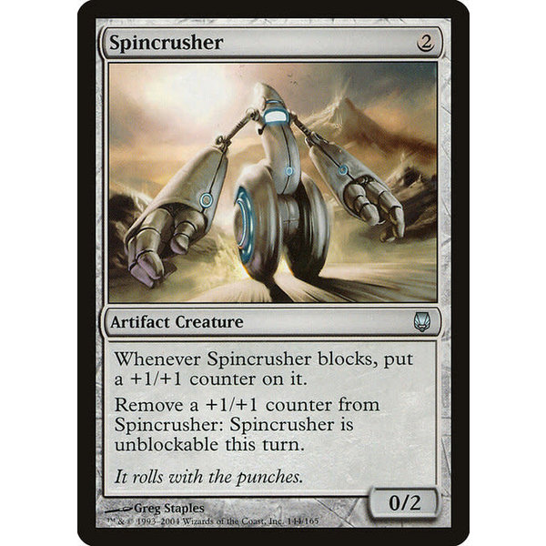 Magic: The Gathering Spincrusher (144) Moderately Played