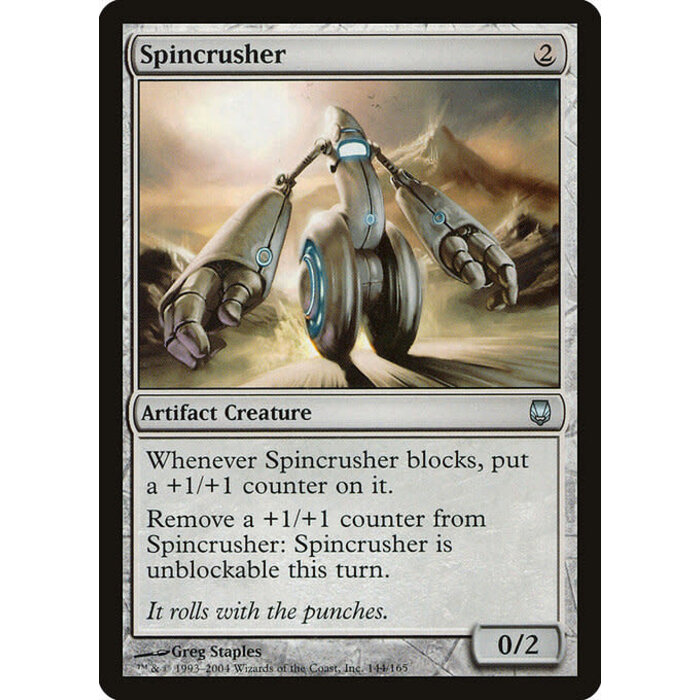 Magic: The Gathering Spincrusher (144) Moderately Played