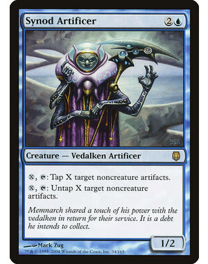 Magic: The Gathering Synod Artificer (034) Moderately Played