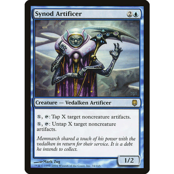 Magic: The Gathering Synod Artificer (034) Moderately Played