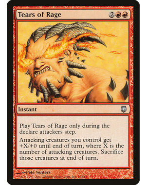 Magic: The Gathering Tears of Rage (070) Moderately Played