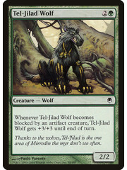 Magic: The Gathering Tel-Jilad Wolf (088) Moderately Played