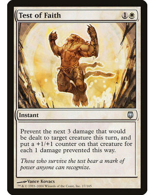Magic: The Gathering Test of Faith (017) Moderately Played
