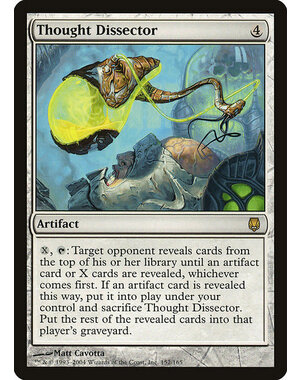 Magic: The Gathering Thought Dissector (152) Moderately Played