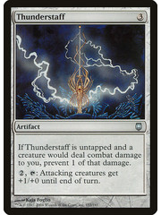 Magic: The Gathering Thunderstaff (153) Moderately Played