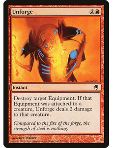 Magic: The Gathering Unforge (071) Moderately Played