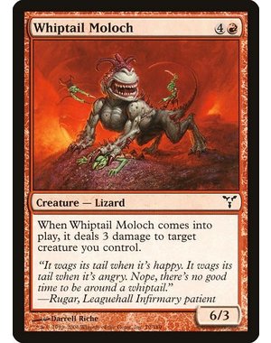 Magic: The Gathering Whiptail Moloch (079) Moderately Played