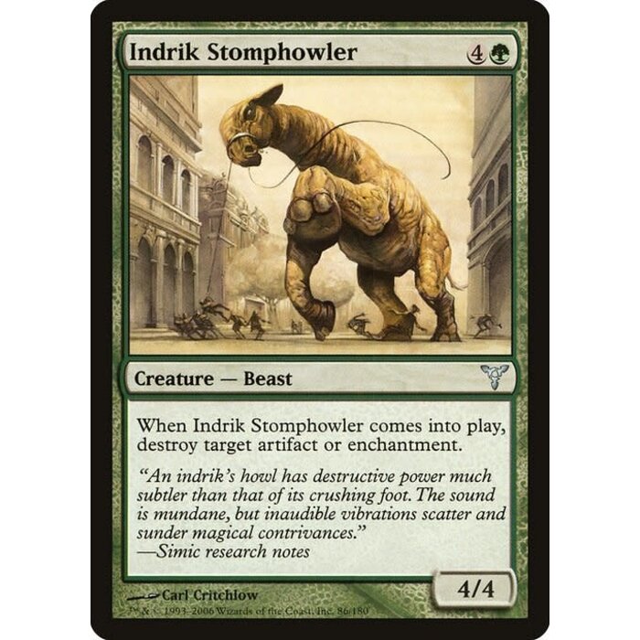 Magic: The Gathering Indrik Stomphowler (086) Moderately Played