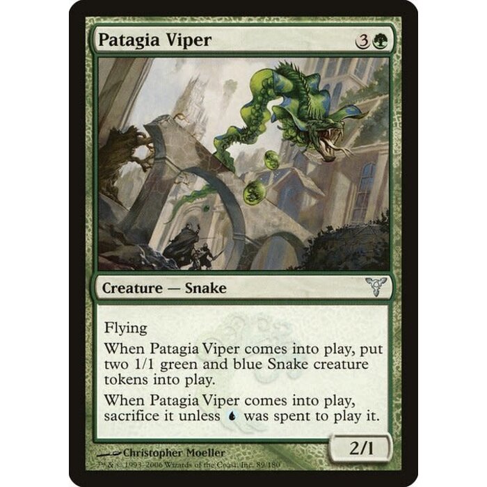Magic: The Gathering Patagia Viper (089) Moderately Played