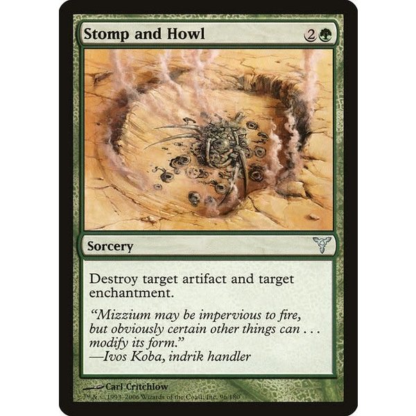 Magic: The Gathering Stomp and Howl (096) Moderately Played