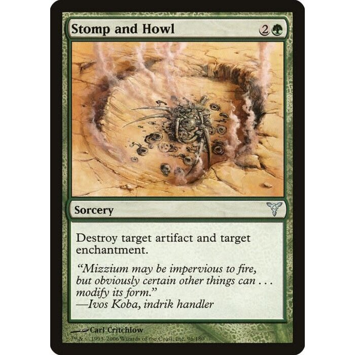 Magic: The Gathering Stomp and Howl (096) Moderately Played