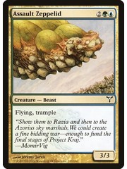Magic: The Gathering Assault Zeppelid (103) Moderately Played Foil