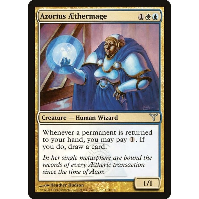 Magic: The Gathering Azorius Aethermage (104) Moderately Played