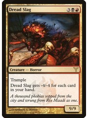Magic: The Gathering Dread Slag (109) Moderately Played