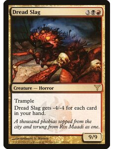 Magic: The Gathering Dread Slag (109) Moderately Played