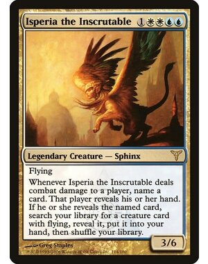 Magic: The Gathering Isperia the Inscrutable (114) Moderately Played