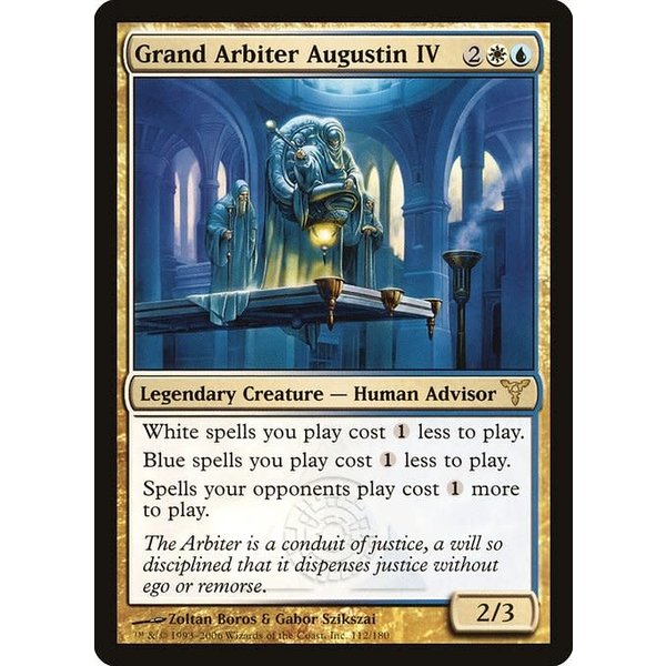 Magic: The Gathering Grand Arbiter Augustin IV (112) Lightly Played
