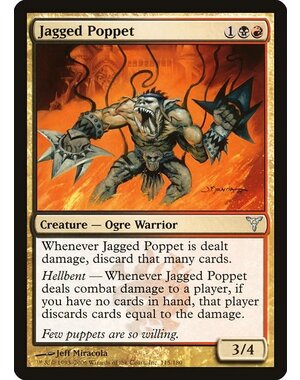 Magic: The Gathering Jagged Poppet (115) Moderately Played