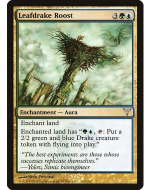 Magic: The Gathering Leafdrake Roost (116) Moderately Played