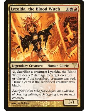 Magic: The Gathering Lyzolda, the Blood Witch (117) Moderately Played