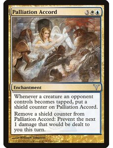 Magic: The Gathering Palliation Accord (122) Moderately Played