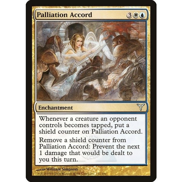 Magic: The Gathering Palliation Accord (122) Moderately Played