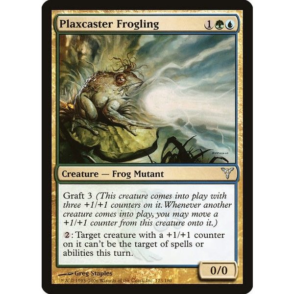 Magic: The Gathering Plaxcaster Frogling (123) Moderately Played