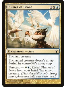 Magic: The Gathering Plumes of Peace (124) Moderately Played Foil