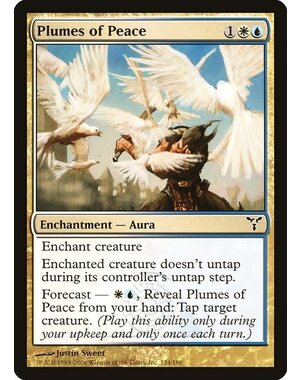 Magic: The Gathering Plumes of Peace (124) Moderately Played Foil