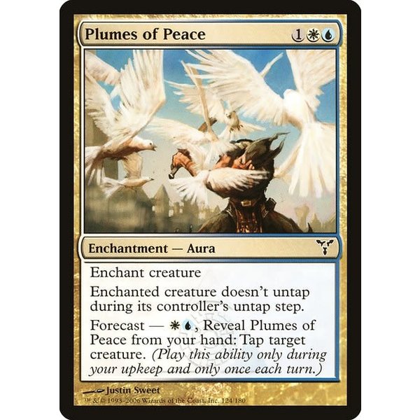 Magic: The Gathering Plumes of Peace (124) Moderately Played Foil
