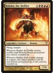 Magic: The Gathering Rakdos the Defiler (129) Damaged