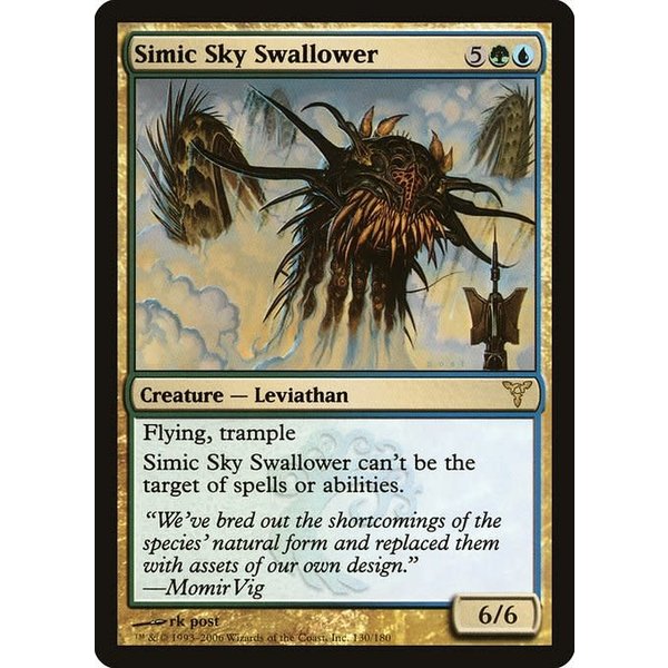 Magic: The Gathering Simic Sky Swallower (130) Heavily Played