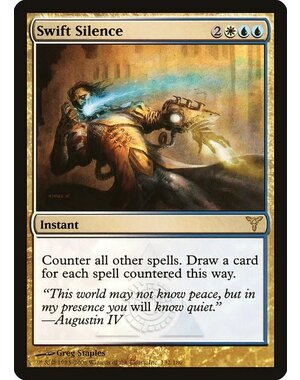 Magic: The Gathering Swift Silence (132) Moderately Played