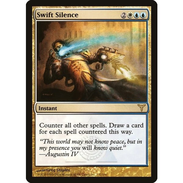Magic: The Gathering Swift Silence (132) Moderately Played