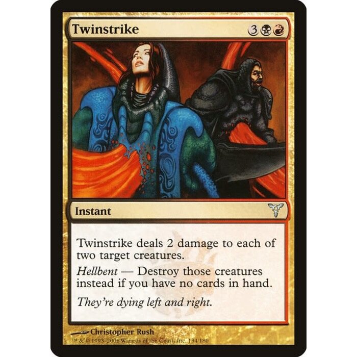 Magic: The Gathering Twinstrike (134) Moderately Played