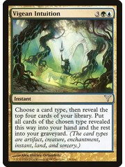 Magic: The Gathering Vigean Intuition (136) Moderately Played