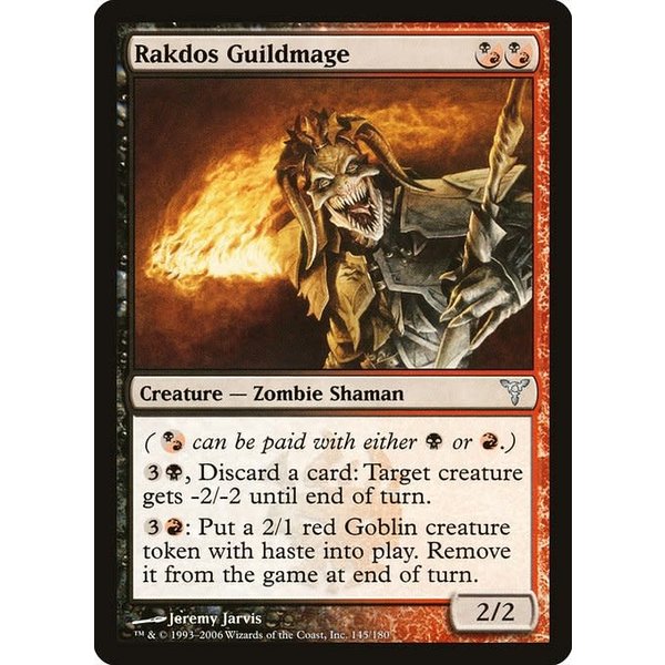 Magic: The Gathering Rakdos Guildmage (145) Moderately Played Foil