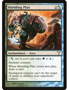 Magic: The Gathering Shielding Plax (147) Moderately Played