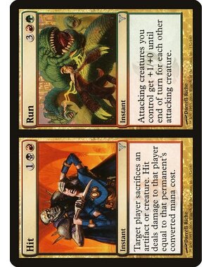 Magic: The Gathering Hit // Run (152) Moderately Played