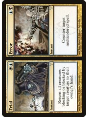 Magic: The Gathering Trial // Error (158) Moderately Played