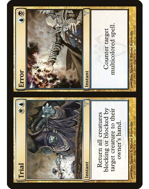 Magic: The Gathering Trial // Error (158) Moderately Played