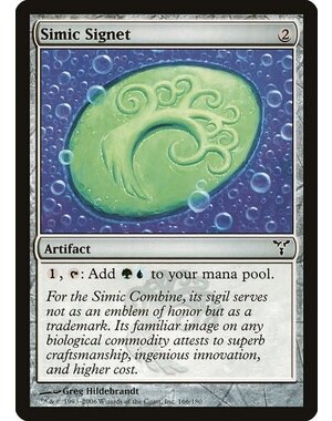 Magic: The Gathering Simic Signet (166) Lightly Played