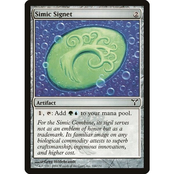 Magic: The Gathering Simic Signet (166) Lightly Played