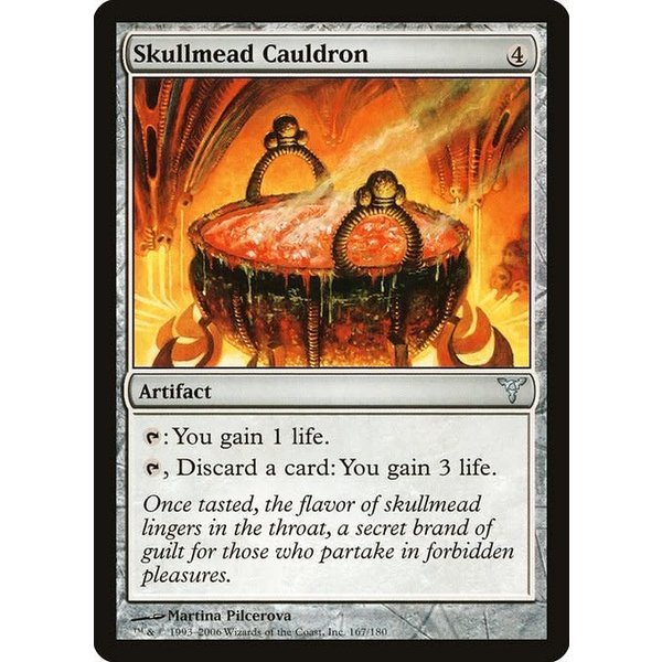 Magic: The Gathering Skullmead Cauldron (167) Moderately Played