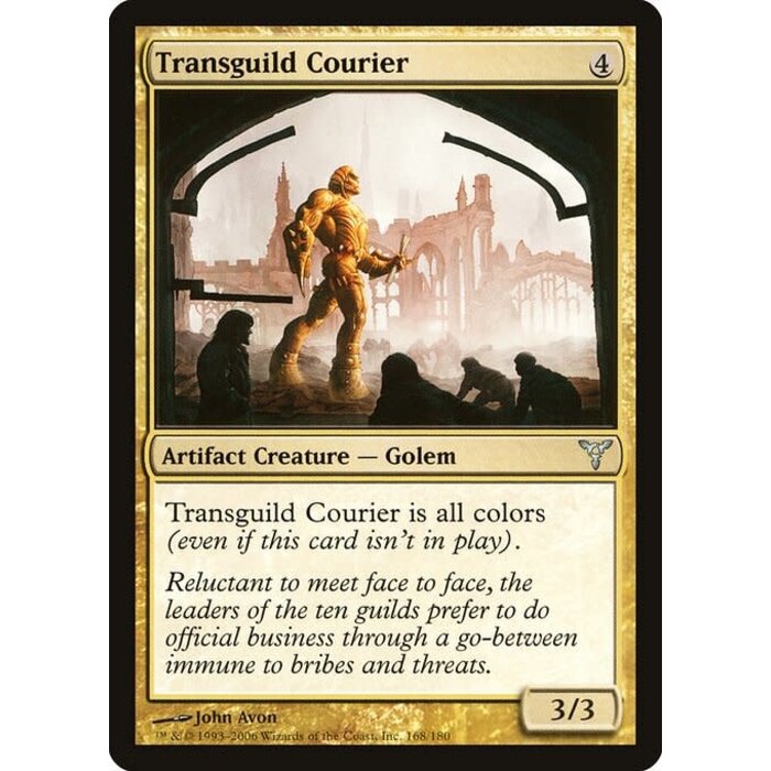 Magic: The Gathering Transguild Courier (168) Moderately Played