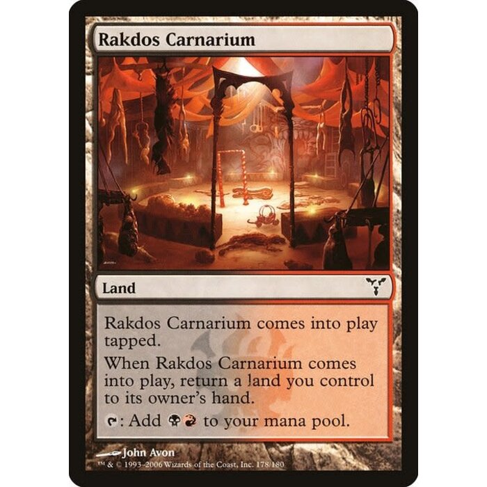 Magic: The Gathering Rakdos Carnarium (178) Lightly Played