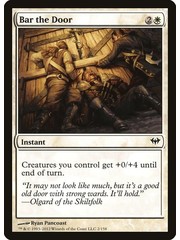 Magic: The Gathering Bar the Door (002) Lightly Played