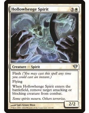Magic: The Gathering Hollowhenge Spirit (010) Moderately Played